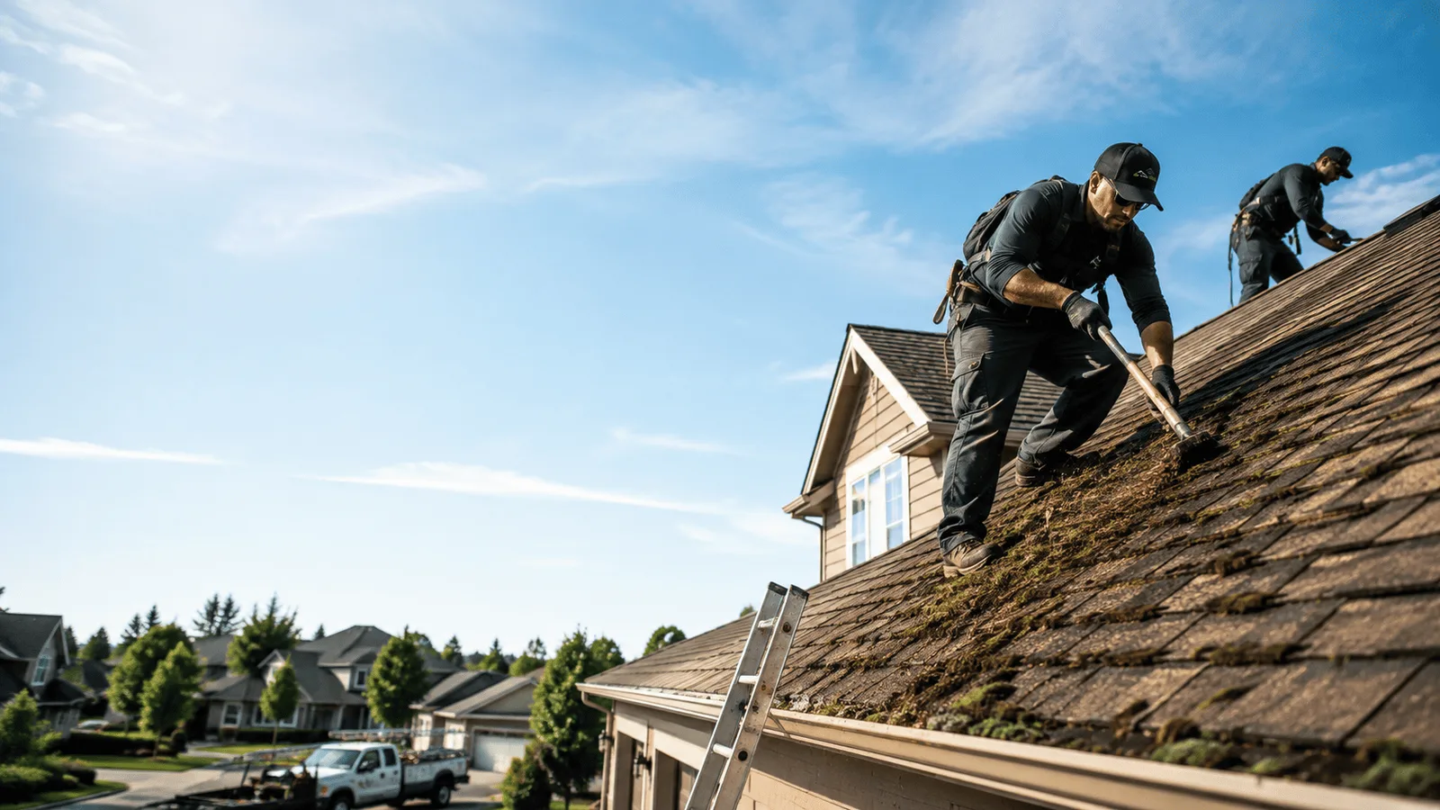 Roof Moss Removal in Mayodan, NC near me